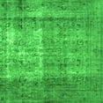 thumbnail image 1 of Ahgly Company Indoor Square Abstract Green Contemporary Area Rugs, 7' Square, 1 of 1