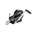 thumbnail image 2 of Hand Winch Boat Trailer Winch Heavy Duty Rope Crank Polyester Strap And Two-Way Ratchet Manual Operated Hand Crank Winch, 2 of 7
