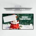 thumbnail image 4 of Santa Surprise Gift Jack Russell Terrier Merry Cheerful Christmas Desk Mat Full Keyboard Mouse Pad Parson Jack Dog Lover Large Mousepad - 12021, 4 of 5