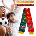 thumbnail image 4 of Pañuelo en la cabeza de la Copa de fútbol Pancartas de vítores Bufanda Fiesta conmemorativa (Portugal) Likrtyny Para estrenar, 4 of 7