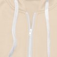 thumbnail image 5 of XFLWAM Womens Fleece Jackets Winter Warm Outwear Zipper Hoodies Sweatshirt Long Solid Color Pockets Coat Beige XXL, 5 of 8