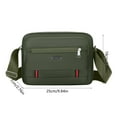 thumbnail image 3 of Mecorevxz Crossbody Bags for Women Nylon Shoulder Bag Roomy Multiple Pockets Messenger Purses Handbags(Green), 3 of 7
