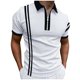thumbnail image 1 of Gibobby Polo Casual para Hombre Polo Deportivo de Manga raglán Ultra seco. Polo para Hombre(Blanco,G), 1 of 5