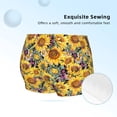 thumbnail image 2 of Rocae Sunflowers Vintage for Girls' Cotton Boxer Briefs, Soft Mid-rise Panties-X-Small, 2 of 5
