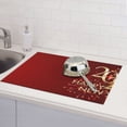 thumbnail image 6 of Vsdgher Happy New Year 2025 Dish Drying Mat Super Absorbent Drying Mat Large Dish Drying Mats for Kitchen Counter Kitchen Drying Mat 24" x 18", 6 of 7