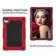 thumbnail image 3 of Funda Hoibon para tableta MB1001 10.1 a prueba de golpes, rojo/negro, 3 of 6
