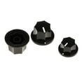 thumbnail image 4 of 3pcs Guitar Bass Volume& Knob Button for Bass Parts Black, 4 of 5
