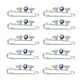 thumbnail image 5 of Pinzas para suéter, 10 piezas, broches resistentes a la negatividad, joyería para mujer, broche de traje multifuncional, 5 of 12