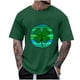 thumbnail image 1 of Tops para hombre, blusas y camisas de manga corta con cuello redondo para hombre, camisetas casuales con estampado de moda para hombre, blusa de manga corta, blusa de poliéster para hombre., 1 of 4