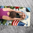 thumbnail image 5 of American Flag Gym Towel with Storage Bag, 72.8"x26.8", Suitable for Yoga, Pilates, Fitness, etc. - Yoga Towel, Yoga Towels, Yoga Mat Towel, 5 of 6