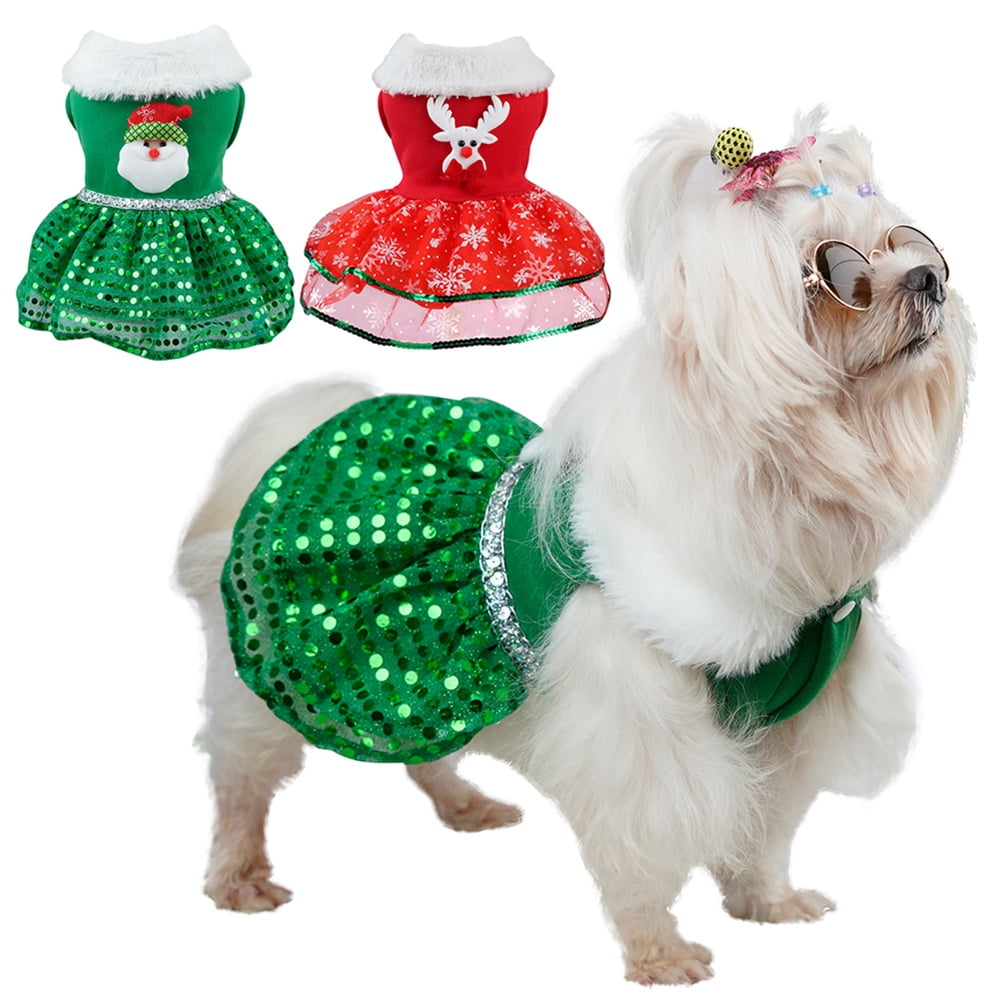 Large dog christmas dress hotsell