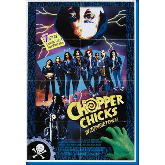 Chopper Chicks In Zombietown Movie Poster Art Poster 24x36 Unframed, Age: Adults, Rectangle Best Posters