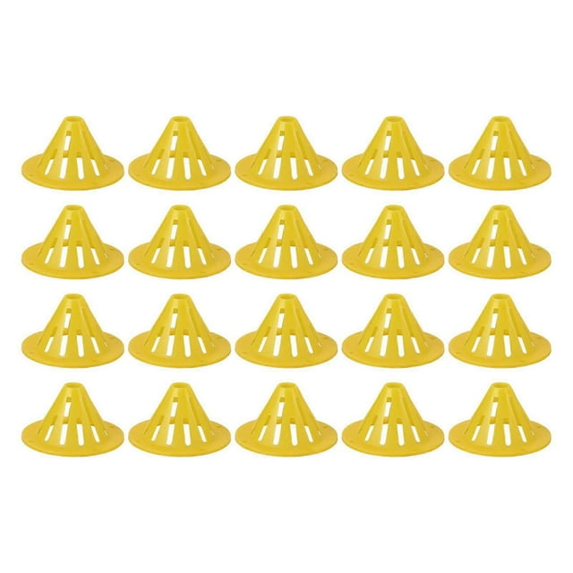 20 Pcs Beehive Entrance Exit Cone Plastic Beehive One Way Entrance Gate For Beekeeping