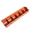 thumbnail image 3 of Comedero para lechones, comedero para ovejas, organizador multiusos, ranura de alimentación, bandeja de alimentación para cabras, caballos, ovejas y Marrón rojizo, 3 of 8