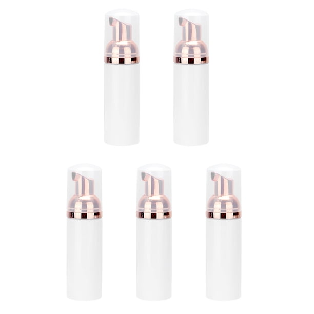 5pcs 60ml Vacío Tiempo Espumante Dispensadores de espuma de jabón Shampoo Espuma Botellas de espuma