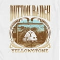 thumbnail image 3 of Yellowstone - Dutton Ranch Photo Nouveau - Men's Short Sleeve Graphic T-Shirt, 3 of 6