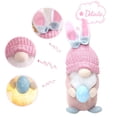 thumbnail image 4 of adviicd Easter Decoration Ornaments Rabbit Plush Doll Rudolph Doll, 4 of 5