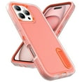 thumbnail image 2 of for iPhone 16 Pro Case, iPhone 16 Pro Phone Case with Built in Kickstand, Shockproof/Dustproof/Drop Proof Heavy Duty Military-Grade Rugged Protective Cover for iPhone 16 Pro,Orange,For iPhone 16 Pro, 2 of 9