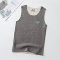 thumbnail image 2 of LUOGENLI Cute T Shirts Valentine's Day for Girls 12-14 Children's Warm Vest Autumn and Winter for Boys and Girls Solid Color Top Girls St. Patrick's Day T Shirts Size 14-16 Dark Gray 7-8 Years, 2 of 4