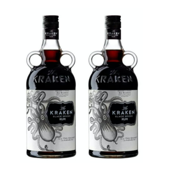 Pack de 2 Ron Kraken Black Spiced 750 ml Kraken Black Spiced