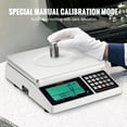 thumbnail image 6 of VEVOR Industrial Counting Scale, 30 kg x 1 g, Digital Scale for Parts and Coins, g/kg/lb Units, Electronic Gram Scale Inventory Counting Scale Kitchen Jewelry Scale with RS232 Port and LCD Screen, 6 of 9
