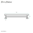 thumbnail image 2 of Avallon 24" Double Towel Bar in Chrome, 2 of 4