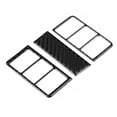thumbnail image 3 of Cubierta del botón del interruptor de los faros embellecedor de decoración interior de fibra de carbono suave apto para Honda CR‑V 2016-2019, 3 of 5