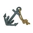 thumbnail image 6 of Zeckos Blue Cast Iron Ship Anchor Bookends Sculptures Set of 2, 6 of 9