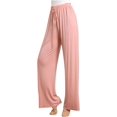 thumbnail image 2 of Pantalones de yoga de pierna ancha para mujer, cómodos pantalones de entrenamiento modales, pantalones holgados, pantalones palazzo fluidos, pantalones de baile de moda, 2 of 4