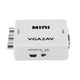 thumbnail image 3 of Adaptador VGA a AV Mini adaptador VGA a AV Convertidor de ABS Shell Video para TV / comput Abanopi Adaptador, 3 of 6
