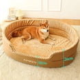 thumbnail image 4 of Kimpets Pet Dog Bed Removable Cat Mat Square Plush Kennel Washable Thickening Waterproof Big Medium Small Dog Sofa Bed Cushion ShopWise Round, 4 of 11