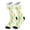 Light Green, variant on FYEGRE Easter Bunny Print Mid-Calf Crew Socks, Unisex Soft Stretchy Casual Socks with Egg & Carrot Pattern, Festive Socks for Easter Celebration, Egg & Daily Wear Light Green One Size