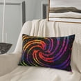 thumbnail image 5 of Yiaed A Bright Abstract Print Brushed Microfiber Envelope Pillowcases, Standard,Envelope Closure Pillow Cases(Without Pillow Core)-20"x30", 5 of 6