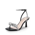 thumbnail image 1 of Sandalia DREAM PAIRS DWUMHS2530 Tacón de 7.5 cm con Pedrería Negra, 1 of 6