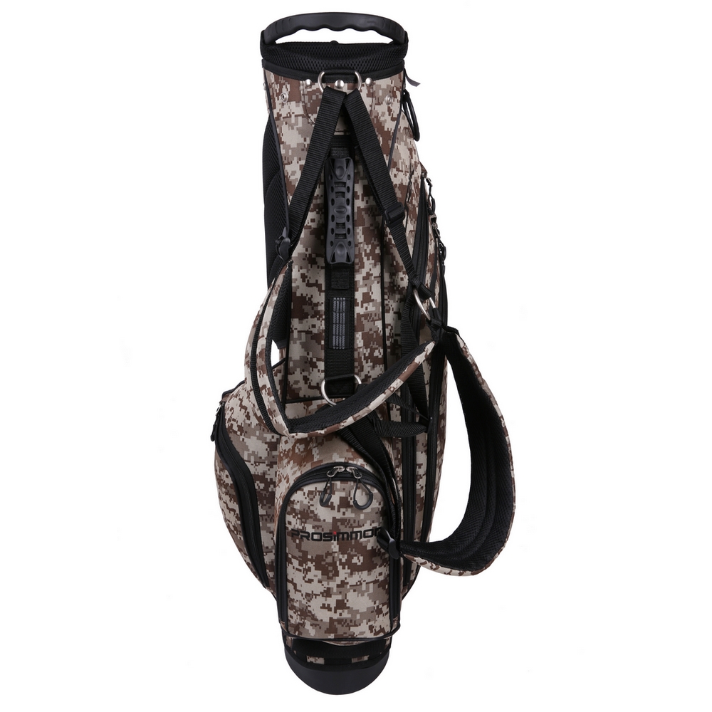 Prosimmon Lightweight Stand Golf Bag, Polyester, 5 Pockets
