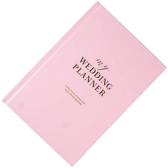 Hytrove Hard Cover Coil Diary Wedding Planner Journal For Couples Weddings 1Set 8.3X5.9X1In