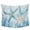 Blue, variant on Teal Blue Coastal Tapestry for Bedroom Wall Hanging Tapestry, Summer Ocean Starfish Coral Ceiling Backdrop Tapestries Poster Blanket Wall Decor for Teens Room Living Room Dorm 39" x 59"