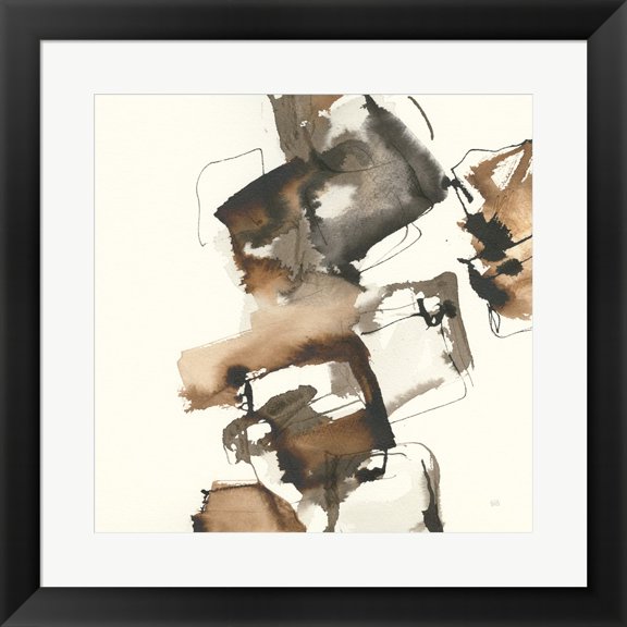 Great Art Now Stacked I by Chris Paschke Framed Wall Art 20"W x 20"H