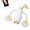 White, variant on Companion Plush Patting Pillow, Cute Animal Cuddle Pillow,Soft Plush Pillow With Gentle Patting Motion, 3 Speed Settings for Home And Travel