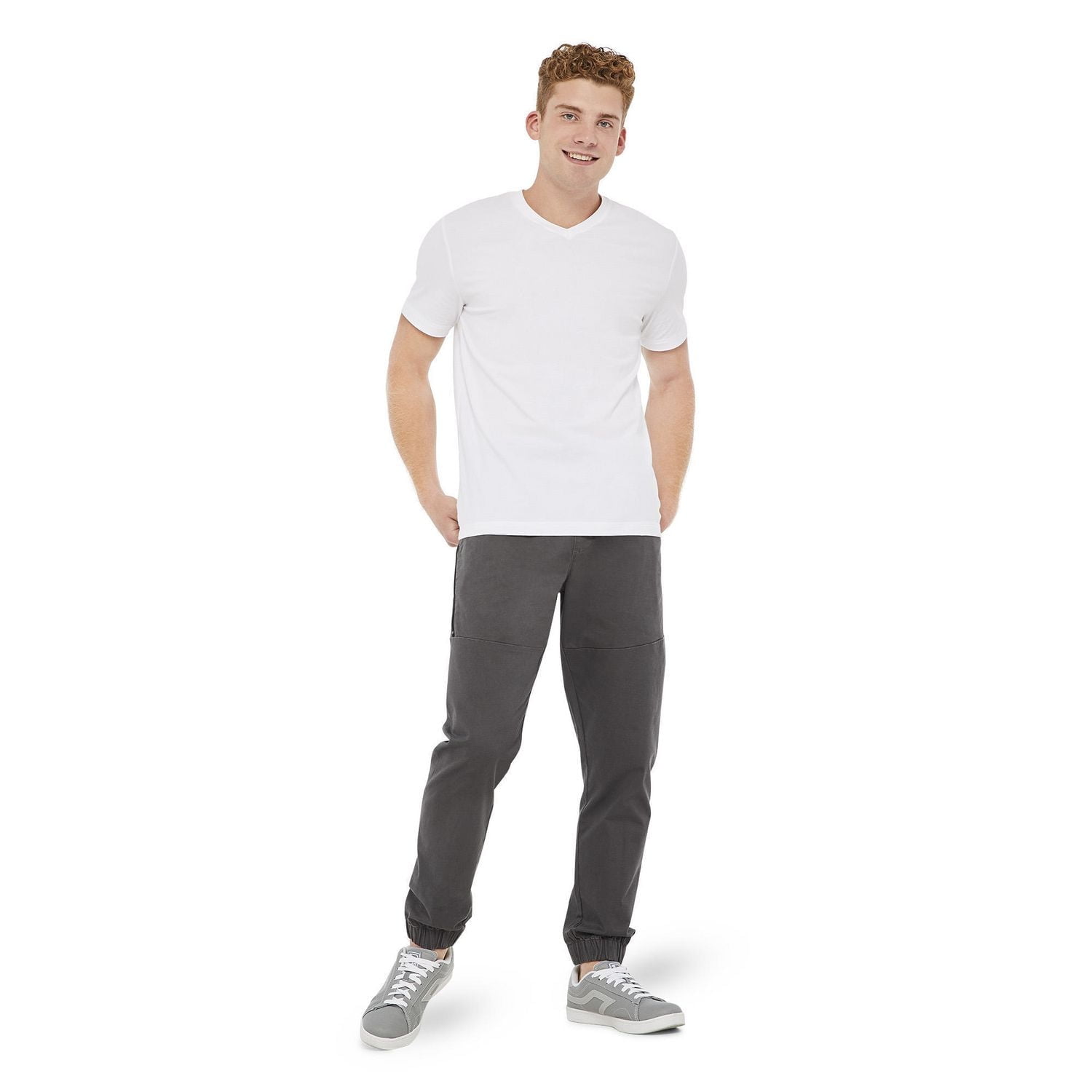 George Men's Stretch V-Neck Tee
