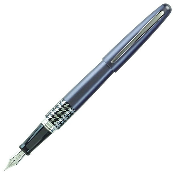 Pilot Metropolitan Retro Pop Fountain Pen - Gray - Stub Nib - Walmart ...