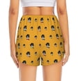 thumbnail image 3 of Picia Cute Dog Pattern Women's 2 in 1 Athletic Running Shorts High Waisted Workout Casual Gym Sweat Shorts with Comfy Liner Zipper Pockets-Medium, 3 of 9