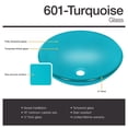 thumbnail image 4 of 601-Turquoise Glass Vessel Sink 726 Ens. in Antique Bronze, 4 of 8