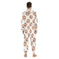 thumbnail image 7 of joogoo Watercolor Basketballs Unisex Adults Onesies Pajamas Jumpsuits L, 7 of 7