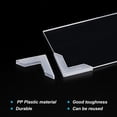 thumbnail image 4 of Unique Bargains PP Corner Protector L Shape 33x4mm for Ceramic, Glass, Metal Sheets White 36 Pack, 4 of 5