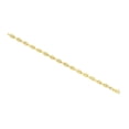 thumbnail image 4 of Jewelstop 14K Real Yellow Gold 5mm Shiny Oval Anchor Chain Necklace, Lobster Claw - 20 inches, 14.4gr., 4 of 5