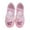 Pink, variant on Xfvqtps Ballet Shoes for Girls Soft Sole Non Slip Cross Elastic Straps Sequin Bow Satin Dance Shoes for Gymnastics Performance Pink
