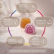 Centrum Multigummies Mens Gummy Vitamins, Multivitamin With Vitamin B, C, D & E, Assorted Fruit, 170 Count