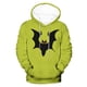 thumbnail image 5 of Sudadera con capucha de Halloween para hombre, informal, de moda, con cuello redondo, estampado, manga larga, blusa de poliéster, 5 of 5