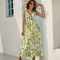 thumbnail image 5 of Limoncello, Lemon Vine Sleeveless Dress Summer Women Clothes Dress for Pregnant Women Dresses, 5 of 9